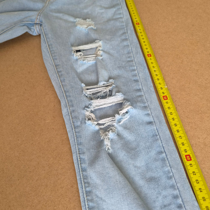 Jean Levi's 720 High Rise Super Skinny Ripped Bleu Clair — W26 / FR 34-36 — Très bon état