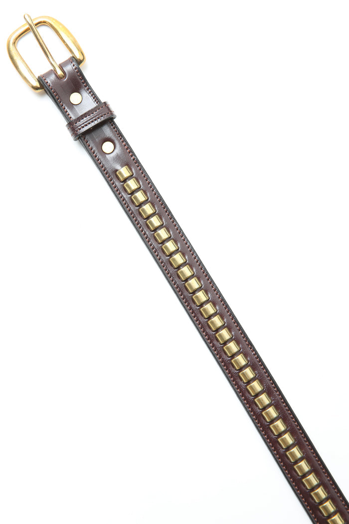 Tory Leather 1" CLINCHER BELT - HAVANA (2379)