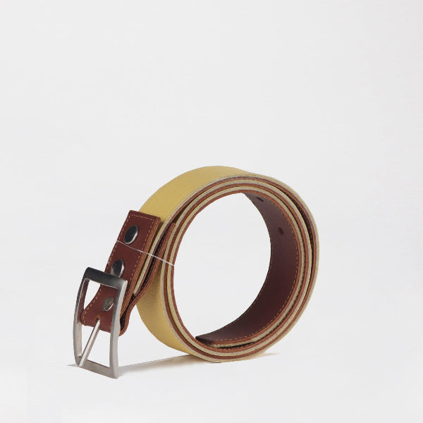 Froggie Shoes Shoes Women's Belt in Butter yellow - 12978