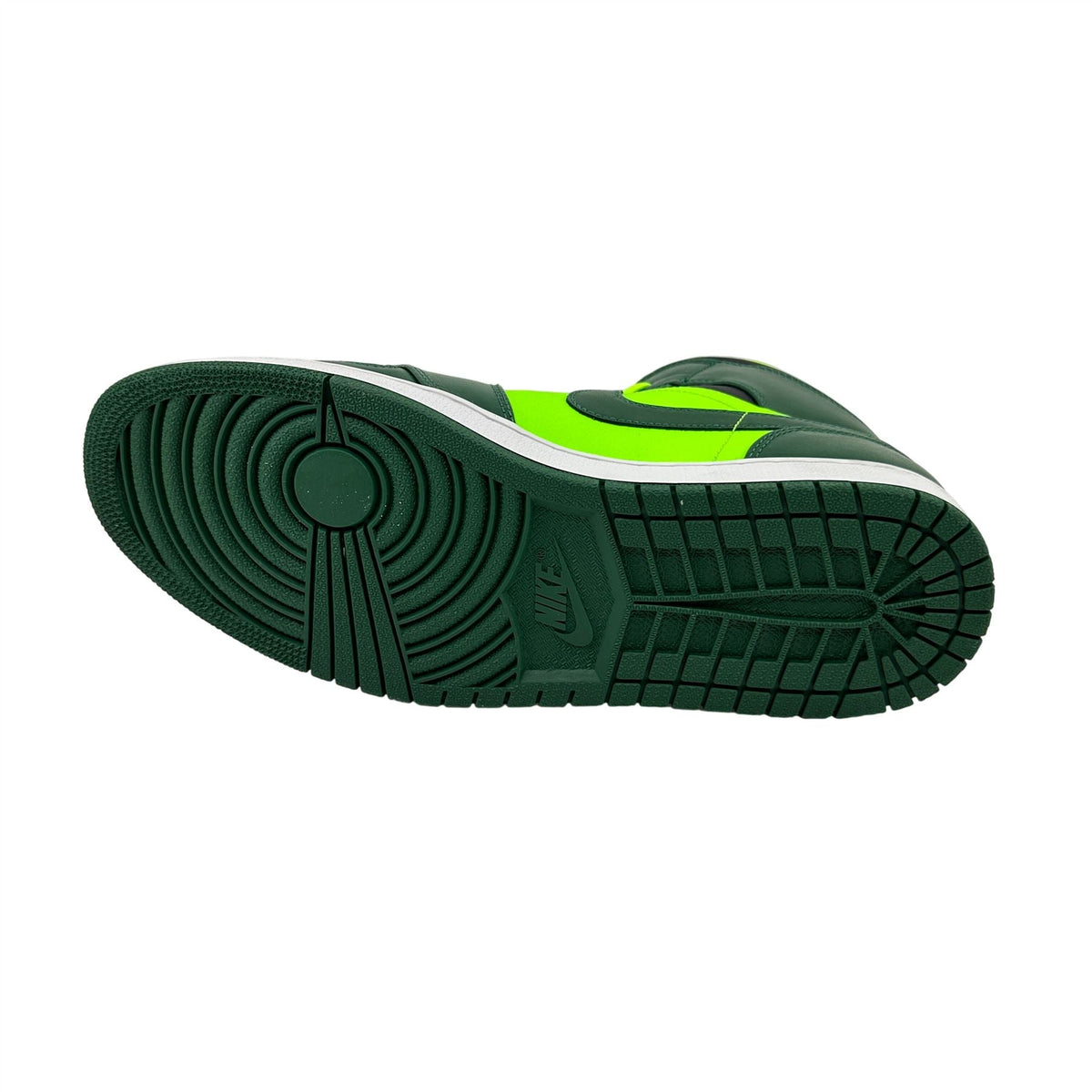 Jordan 1 Mid George Green Black Mens Athletic Hulk Sneaker