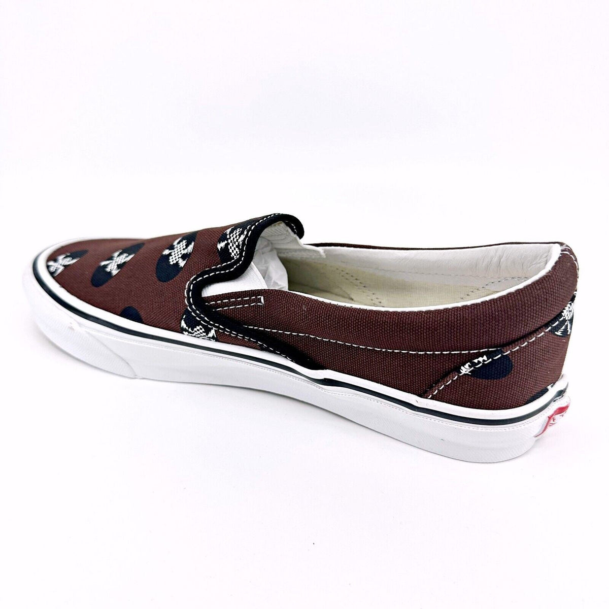 Vans Vault OG Classic Slip On (Wacko Maria) Brown Records Mens Sneakers