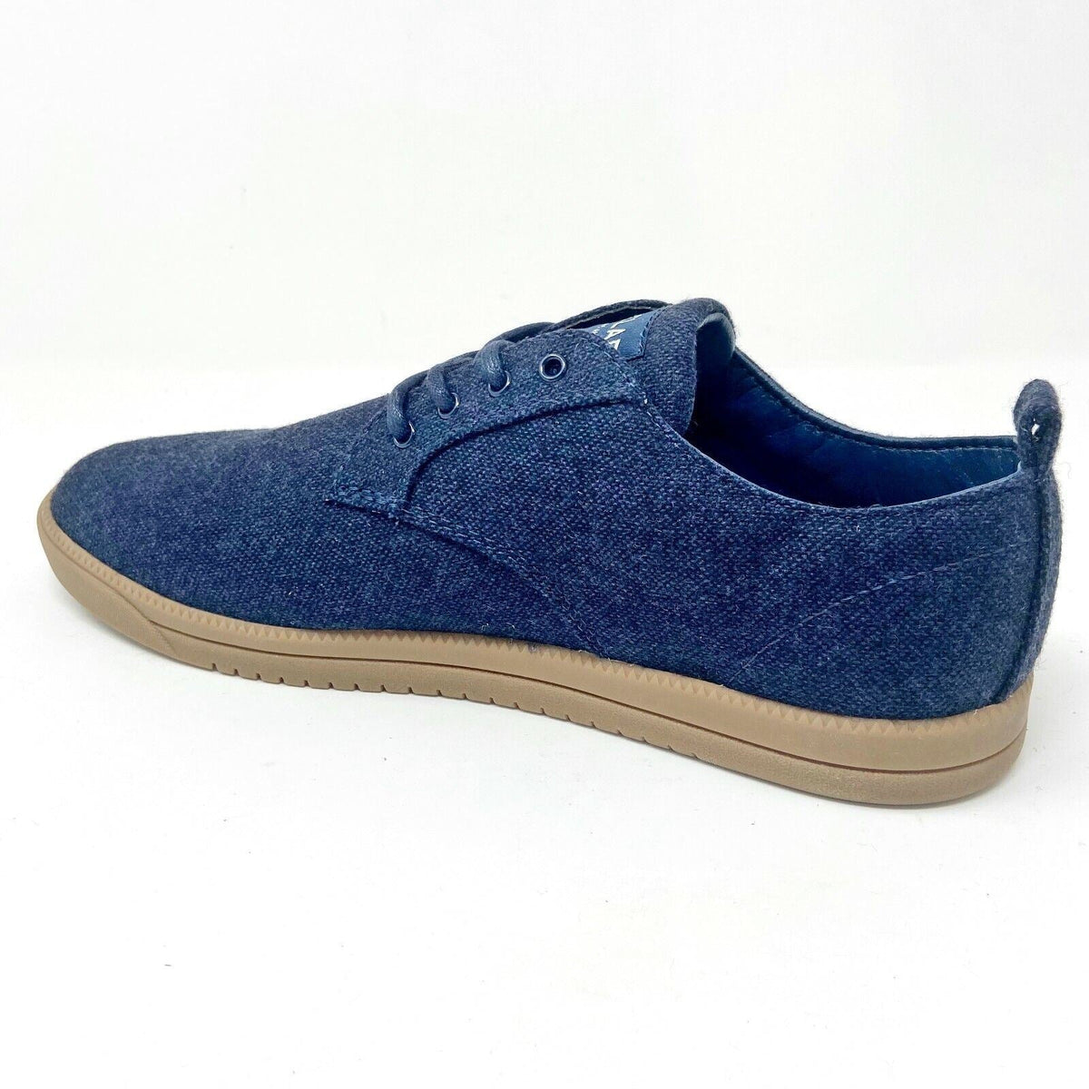 Clae Ellington Textile Navy Tobacco Textile Mens Premium Casual Sneakers