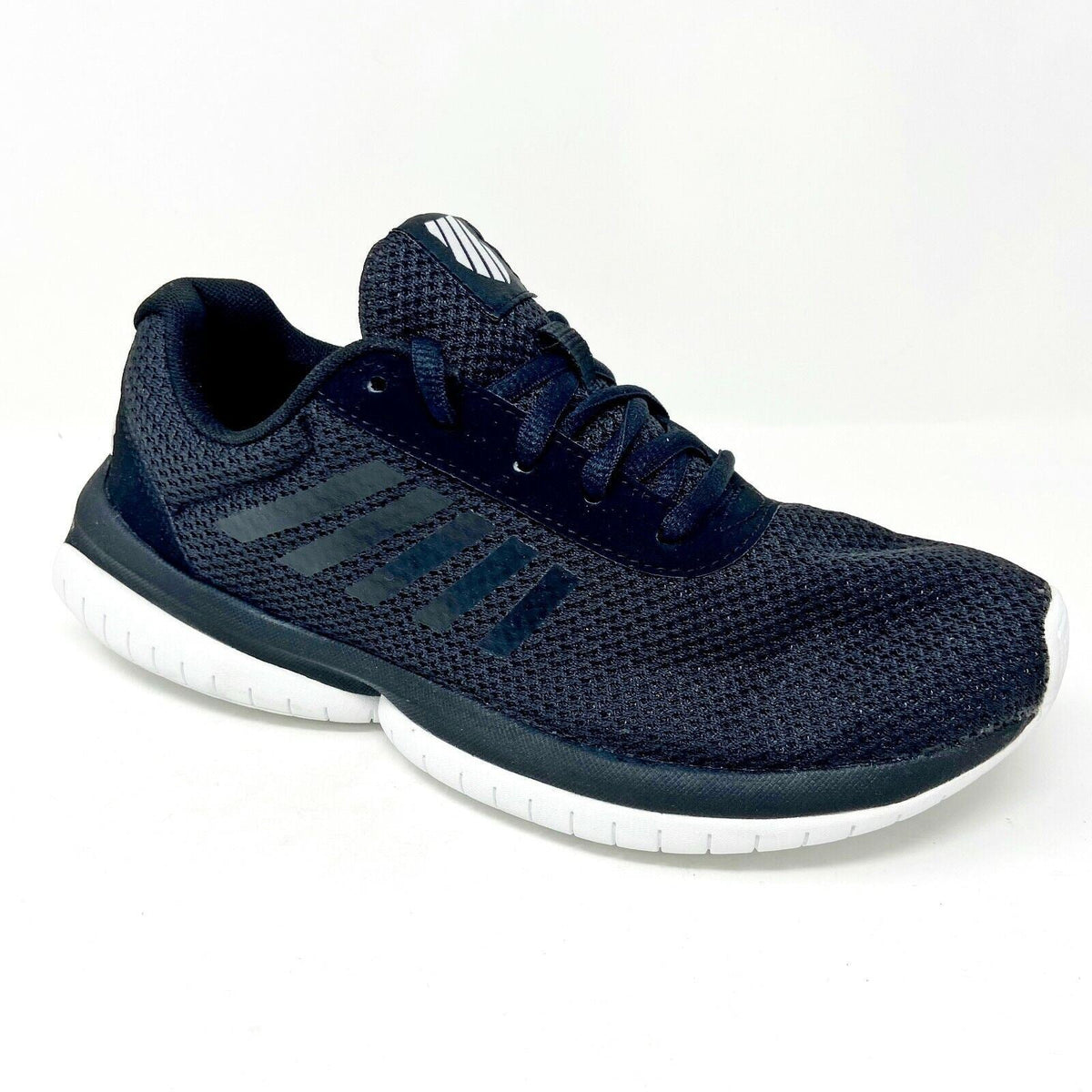 K Swiss Tubes Infinity Black White Kids Running Shoes Sneakers 85480 002