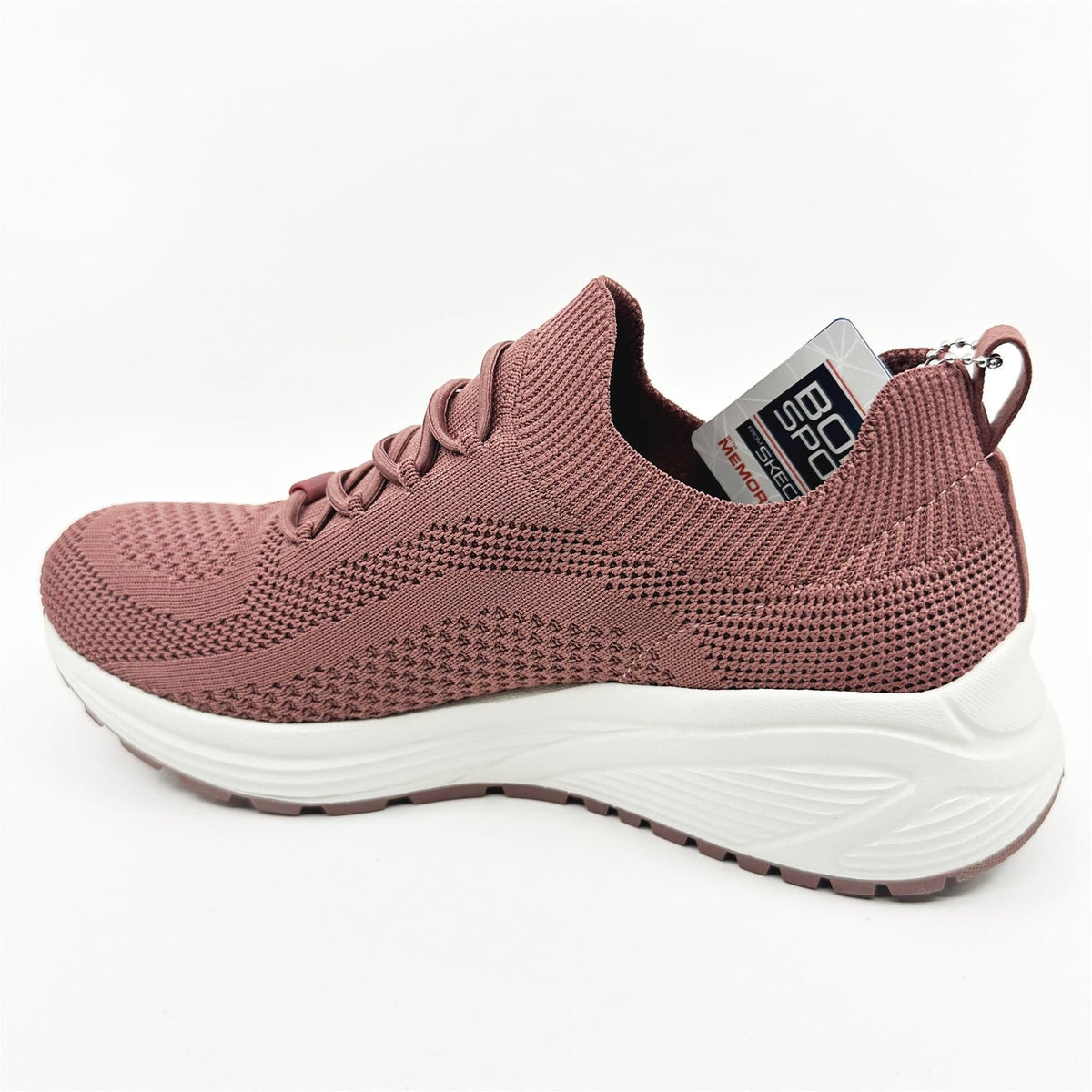 Skechers Bobs Sparrow 2.0 Allegiance Crew Rose Womens  Slip On Sneakers