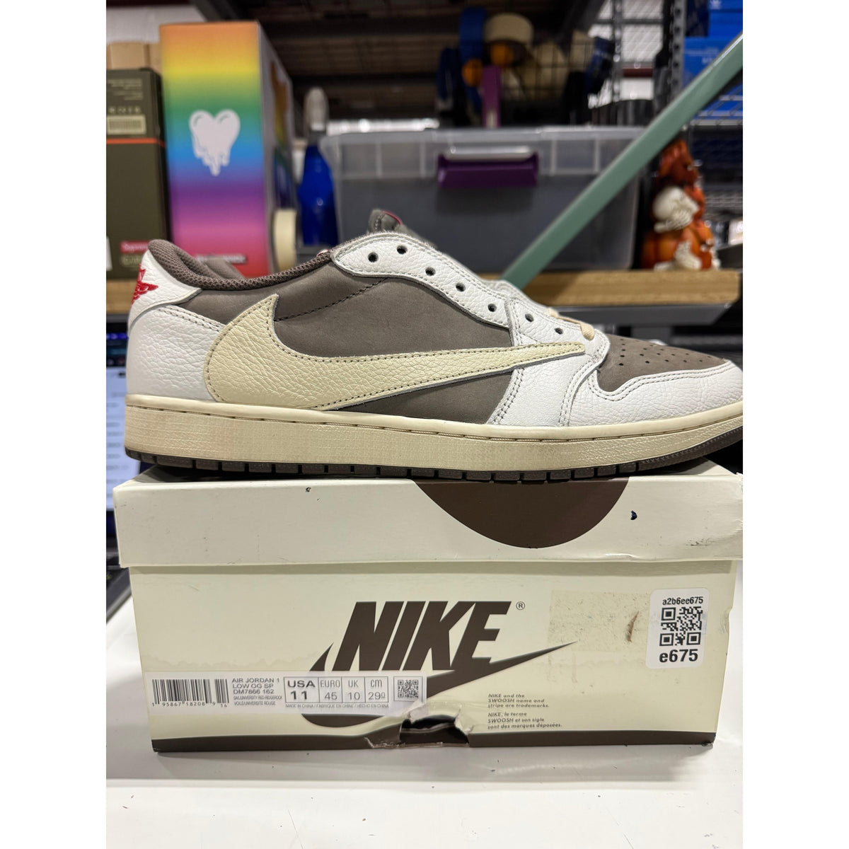 *Conditional* Jordan 1 Retro Low OG SP Travis Scott Reverse Mocha