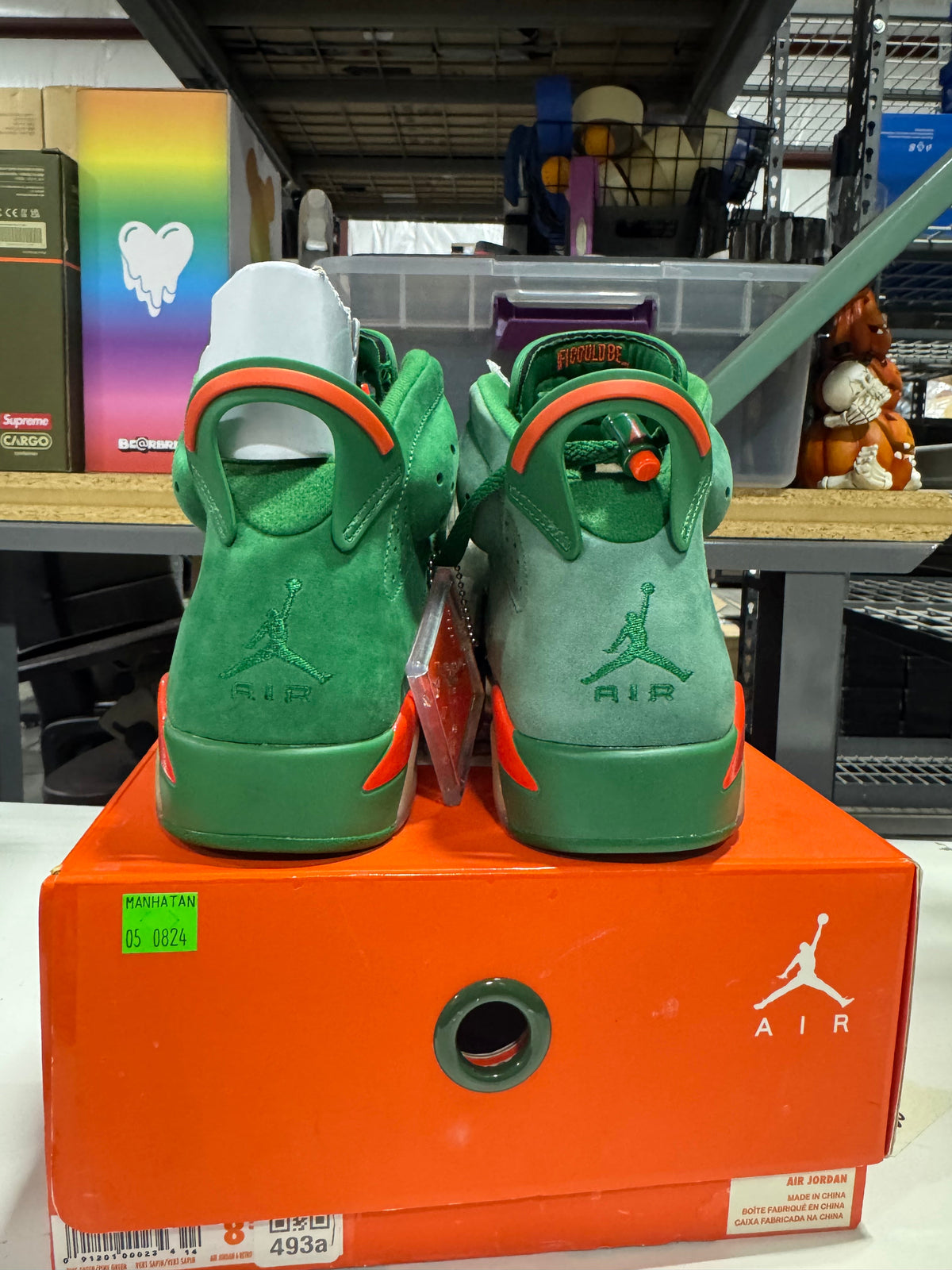 *Conditional* Jordan 6 Retro Gatorade Green