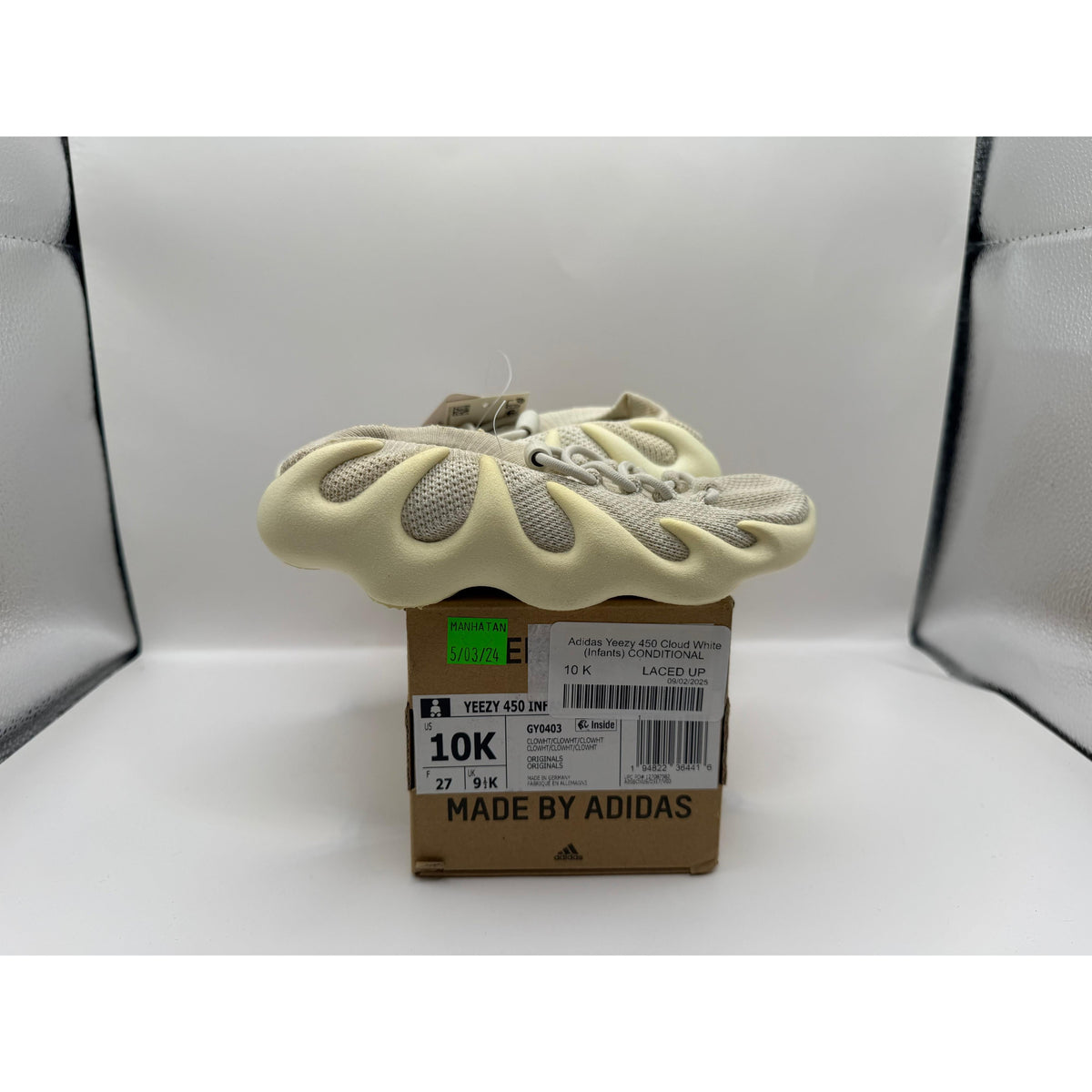 Adidas Yeezy 450 Cloud White (Infants) CONDITIONAL