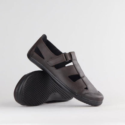 Froggie Boys School Sandal in Brown Sizes 39-47 - 7818