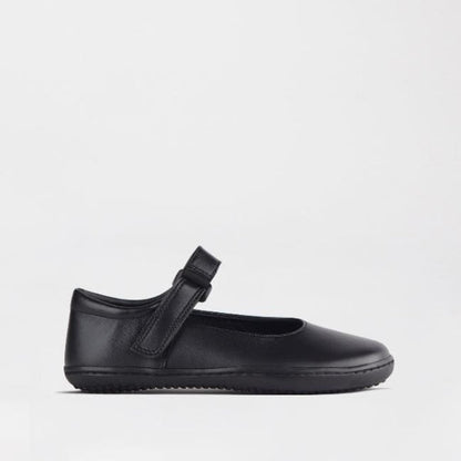 Froggie  Girls High-Bar School Shoe in Black Sizes 28-35 - 6607 - single side.
