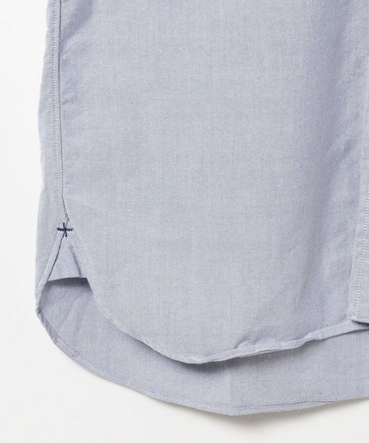 Beams Plus | B.D. Short Sleeve Oxford | Sax
