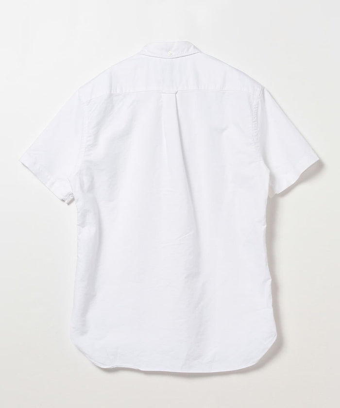 Beams Plus | B.D. Short Sleeve Oxford | White