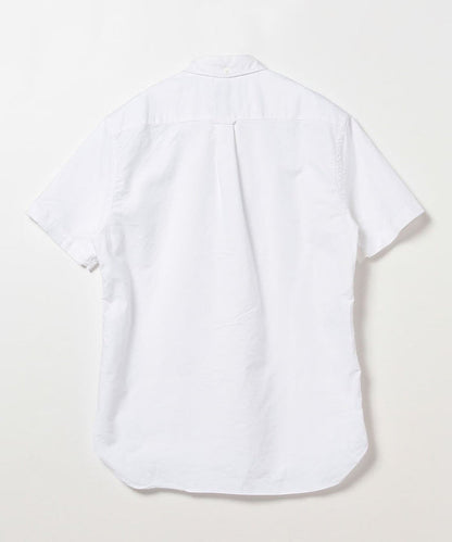 Beams Plus | B.D. Short Sleeve Oxford | White