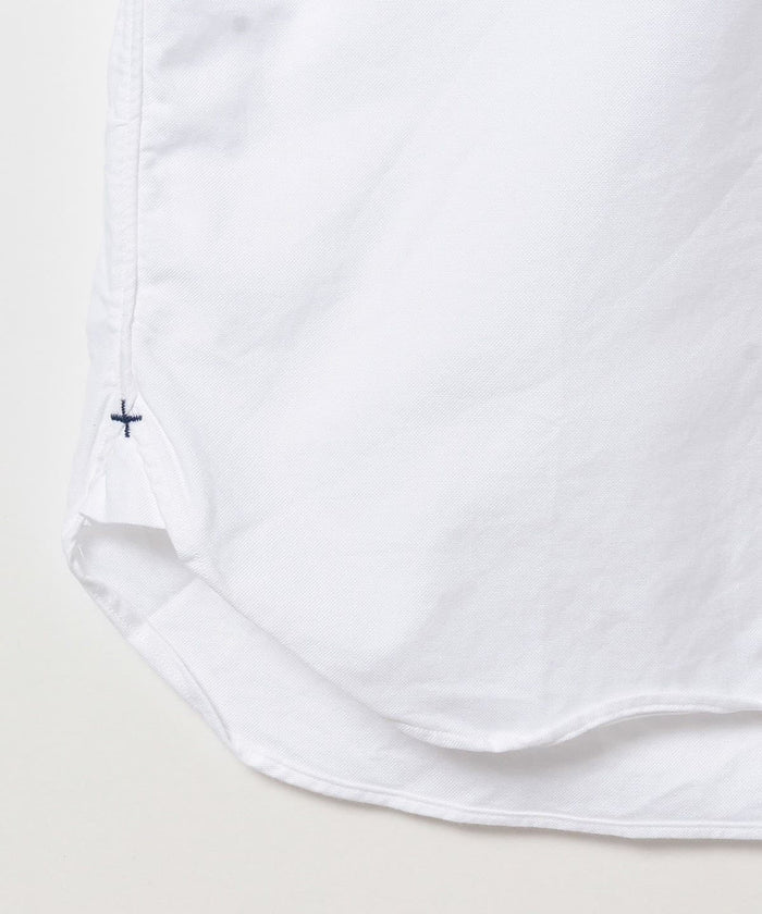 Beams Plus | B.D. Short Sleeve Oxford | White