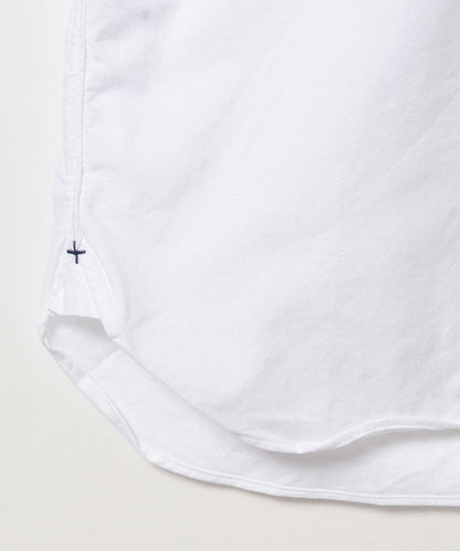 Beams Plus | B.D. Short Sleeve Oxford | White
