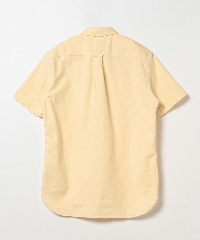 Beams Plus | B.D. Short Sleeve Oxford | Yellow