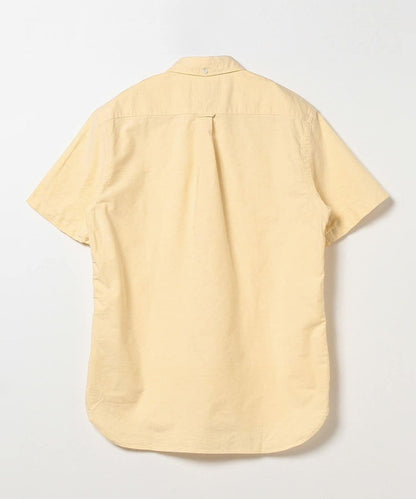 Beams Plus | B.D. Short Sleeve Oxford | Yellow