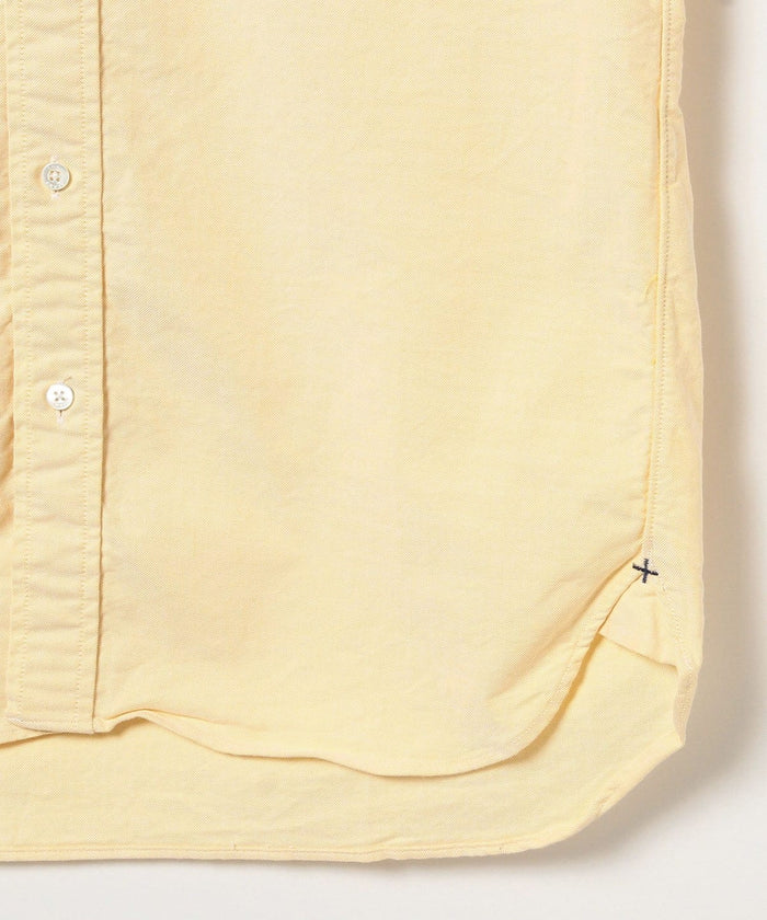 Beams Plus | B.D. Short Sleeve Oxford | Yellow