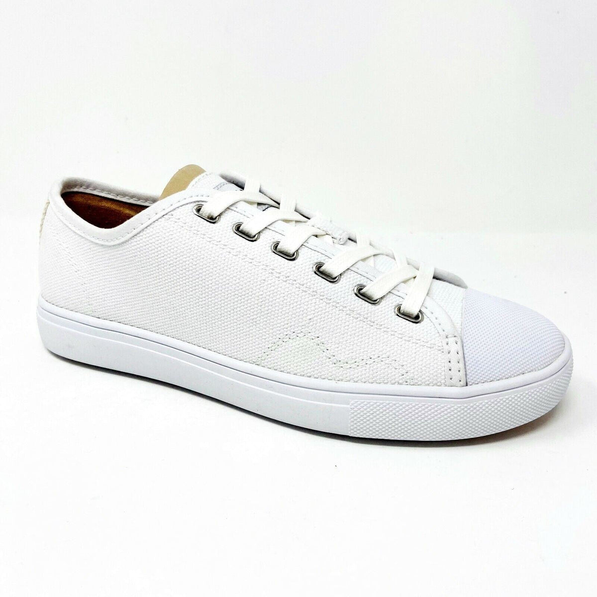 Clae Herbie Textile White Mens Premium  Sneakers