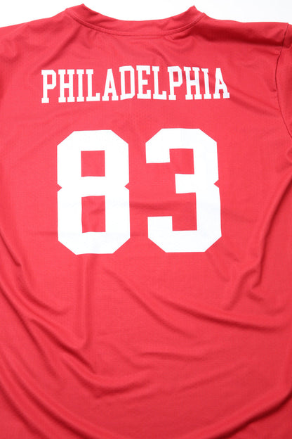 Boathouse | Fightins Henley Mesh Jersey | Red