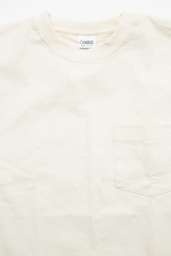 Camber Max Weight Heavyweight T-Shirt #301 - Natural