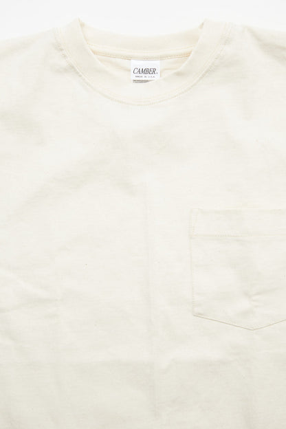 Camber Max Weight Heavyweight T-Shirt #301 - Natural