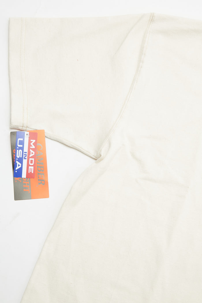 Camber Max Weight Heavyweight T-Shirt #301 - Natural