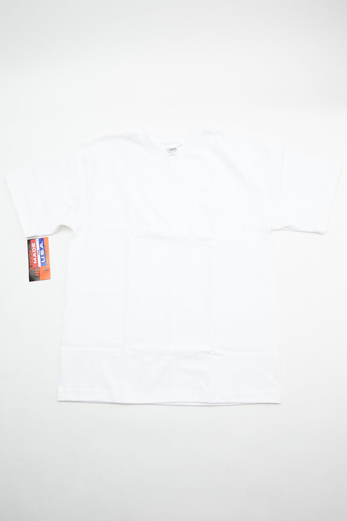 Camber Max Weight Heavyweight T-Shirt #301 - White