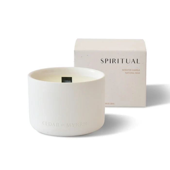 Cedar and Myrrh - Spiritual Wellness Candle