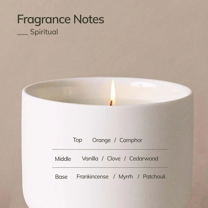 Cedar and Myrrh - Spiritual Wellness Candle