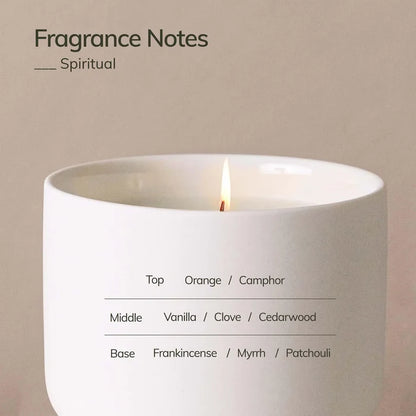 Cedar and Myrrh - Spiritual Wellness Candle