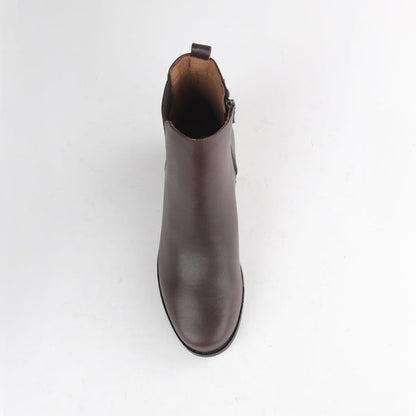 Froggie Shoes Shoes Froggie Women's Chelsea Ankle Boots - Brown Leather - 12603