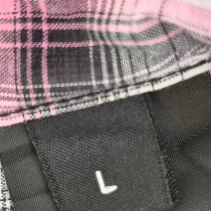 Chemise Harley-Davidson Femme Carreaux Rose — Logo Ailes Brodé — L — Très bon état