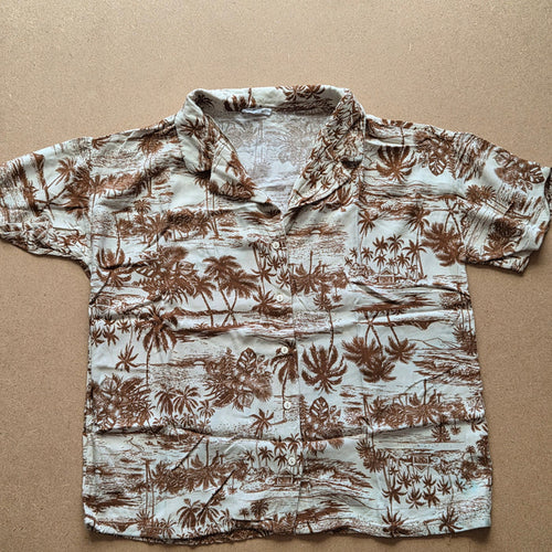 Chemise Hawaïenne Ardene – Imprimé Palmiers – Taille S