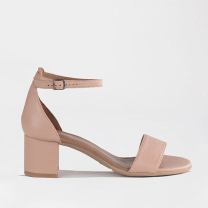 Froggie Shoes 11879 Closed Back Ankle Strap Sandal - side.