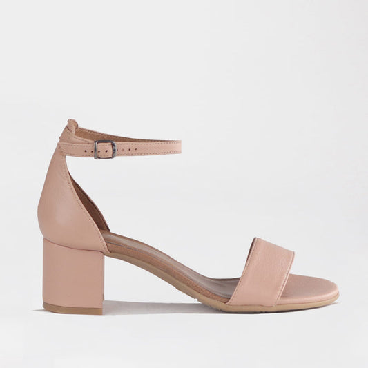 Froggie Shoes 11879 Closed Back Ankle Strap Sandal - side.