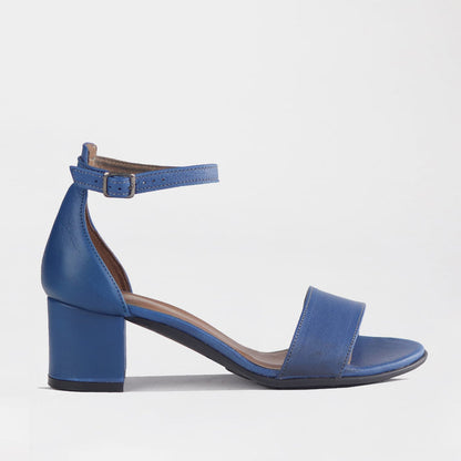 Froggie Shoes Shoes 4 / French Blue / 11879 Closed back Ankle Strap Sandal