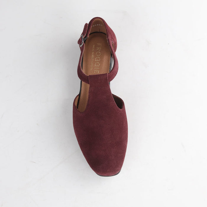 Froggie Shoes Shoes Froggie Women's Fisherman Sandal -Burgundy - 13028