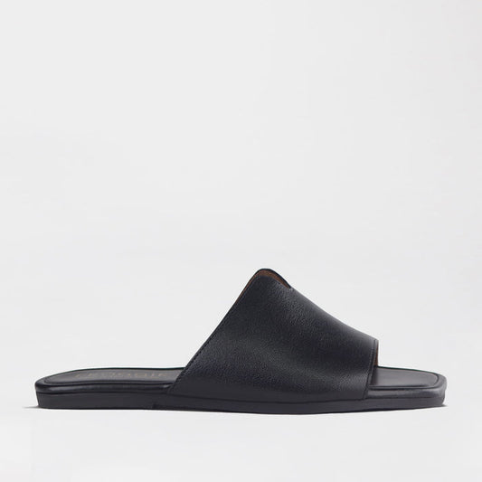 Froggie Shoes Shoes 4 / Black / 13086 Flat Mule