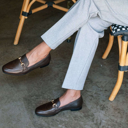 Froggie Shoes Loafers Loafer-Gold trim