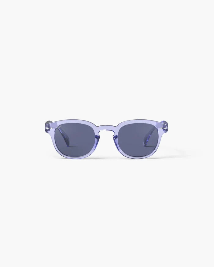 Izipizi Sunglasses #C - Blue Lenses - Athletic Purple
