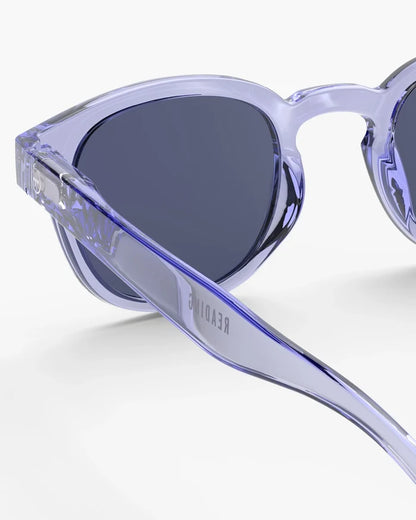 Izipizi Sunglasses #C - Blue Lenses - Athletic Purple