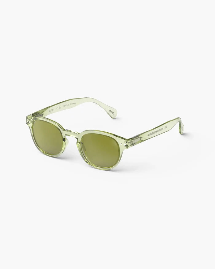 Izipizi Sunglasses #C - Green Lenses - Dynamic Green