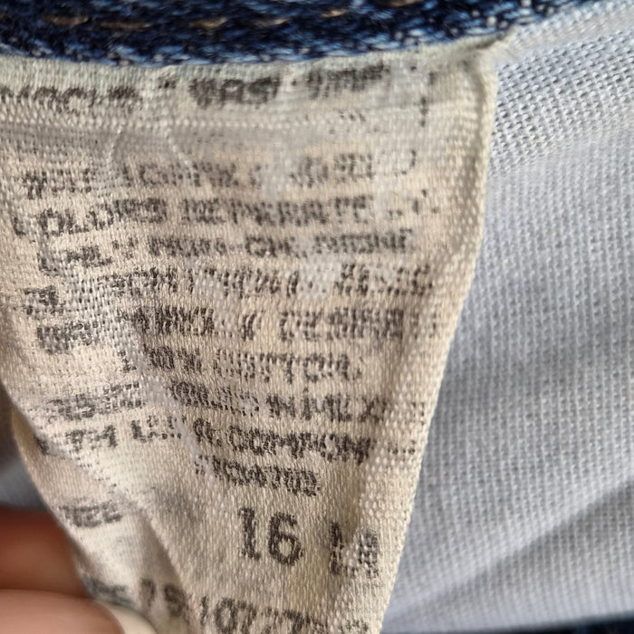 Jean Vintage Taille Haute Pur Coton – Lee (90s) TAILLE 16M - FR 40