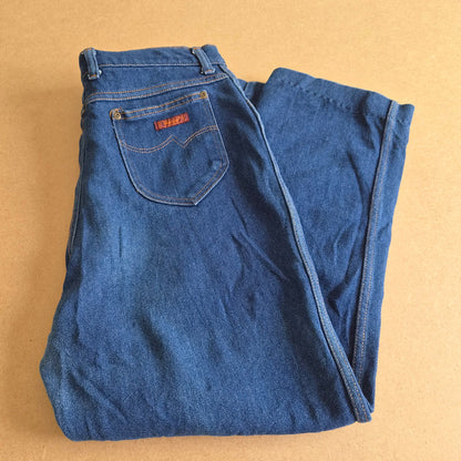 Jean vintage Wrangler Bleu Moyen Taille Haute — Taille 18 US / FR 40-42 — Made in USA