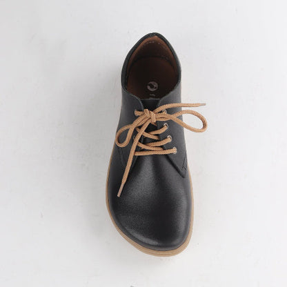 Froggie Shoes Shoes Froggie Men's Lace-Up barefoot sneaker with Removable Footbed in Black - 12403