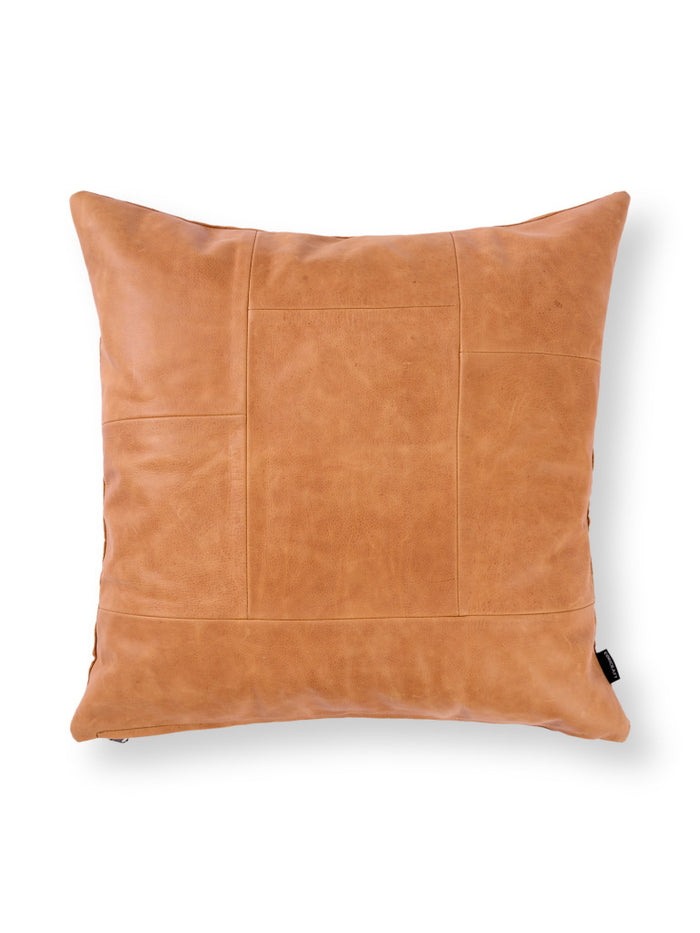 Leather Panel Cushion Scatter (107701)