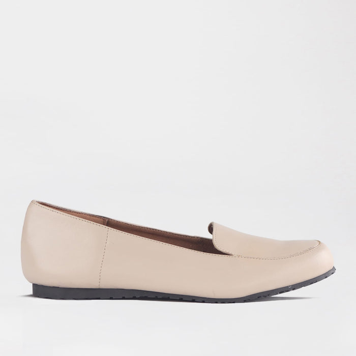 Factory Shop Froggie Women’s Loafer- Ivory Leather-13033
