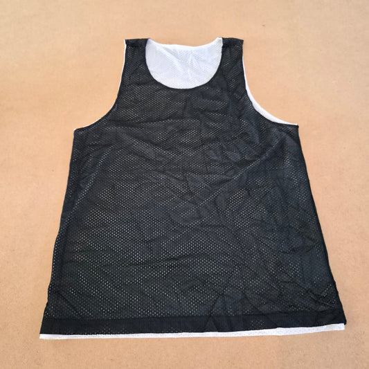 Maillot de basket réversible Noir/Blanc - Taille L