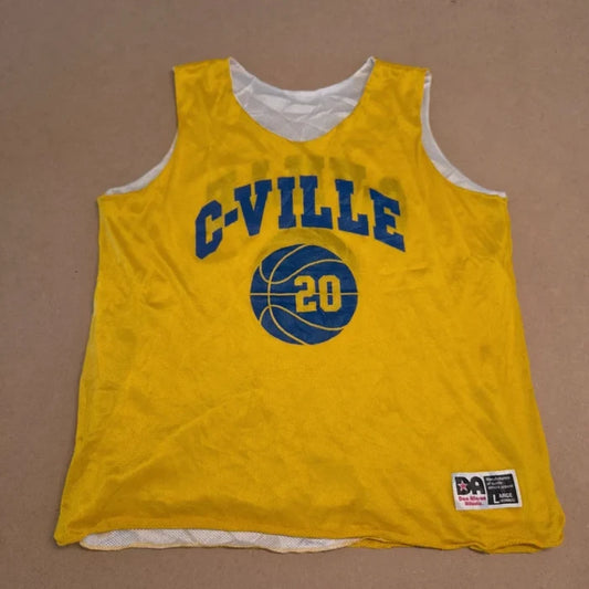 Maillot de basket vintage Don Alleson Athletic « C-Ville » #20 Taille L