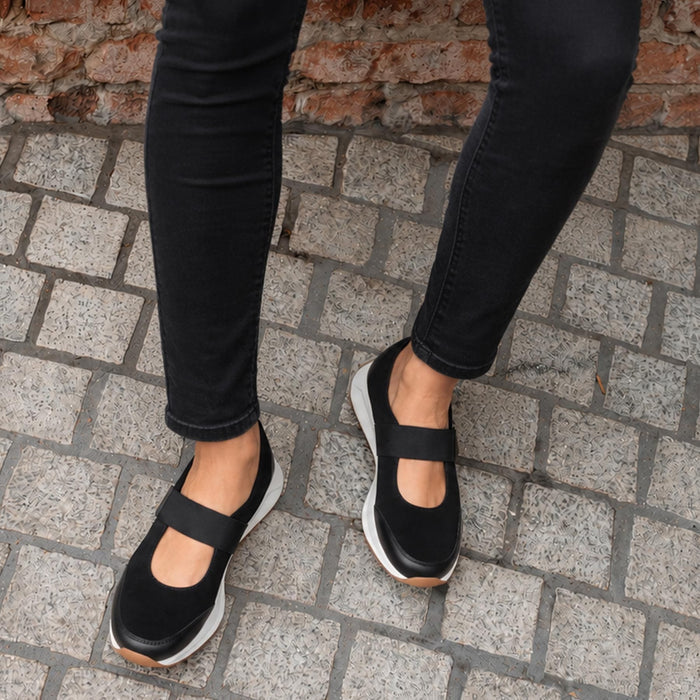 Froggie Shoes Sneakers Athleisure Mary Jane Sneaker